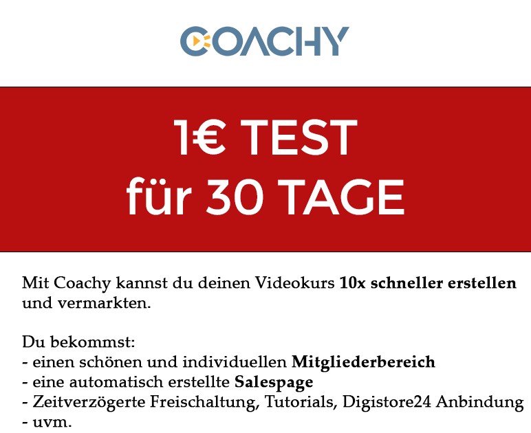 Banner für die Coaching-Software Coachy