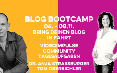 Folge 237 Blog-Booster – wie du deinen Blog als Marketingtool nutzt – mit Anja Strassburger