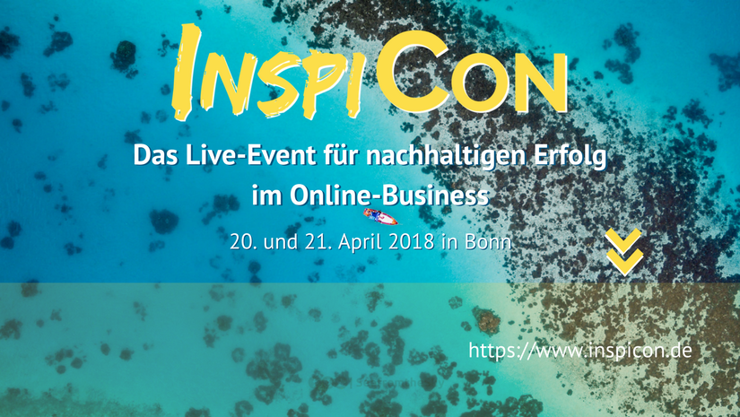 InspiCon- die Offline-Konferenz für nachhaltiges Online-Marketing