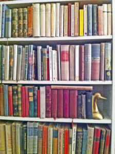 Volles Buchregal