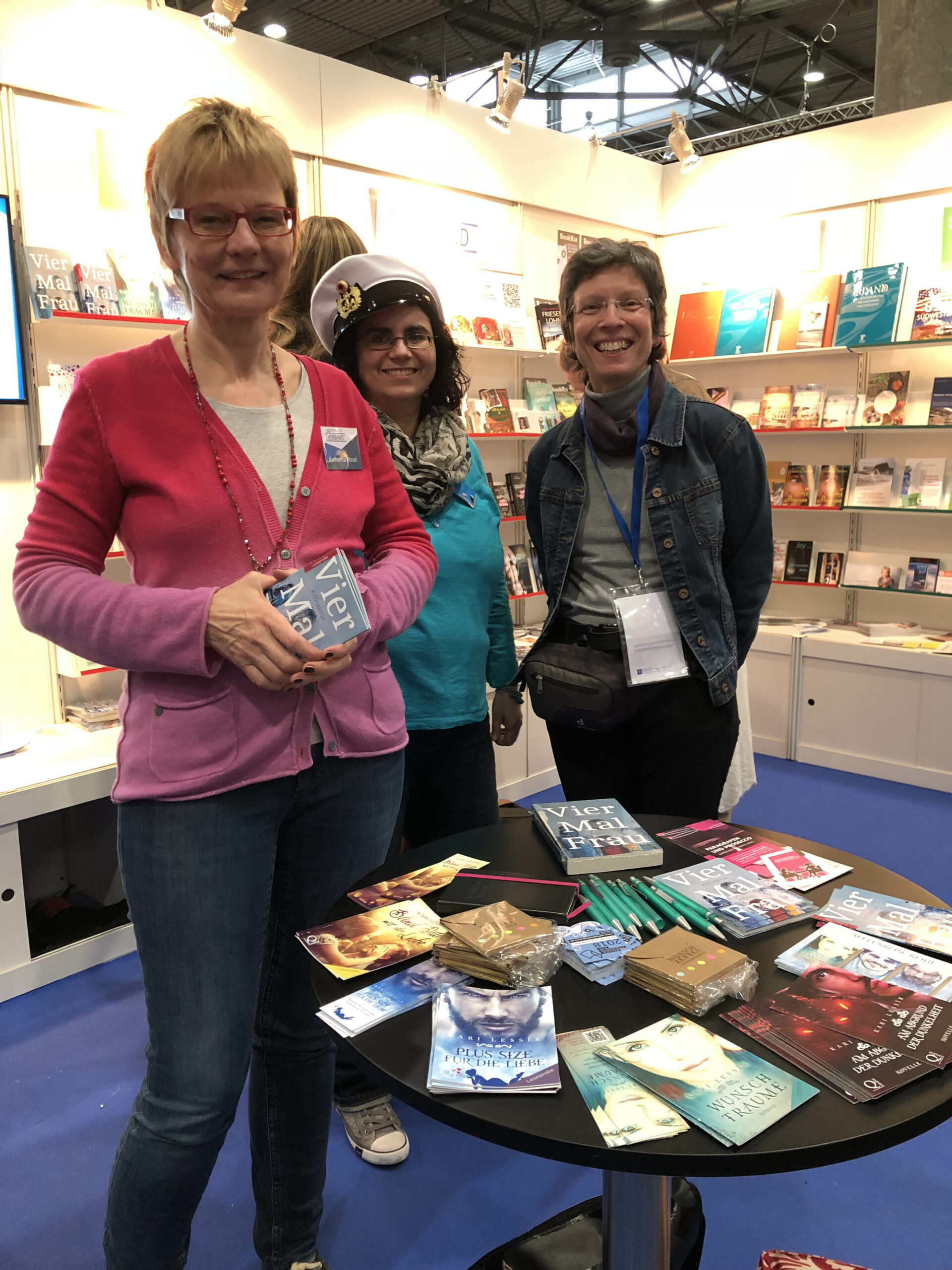 Meet and Greet beim Selfpublisher Verband Buchmesse Leipzig 2018