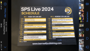 Programm der Selfpublishing Show Live in London 2024